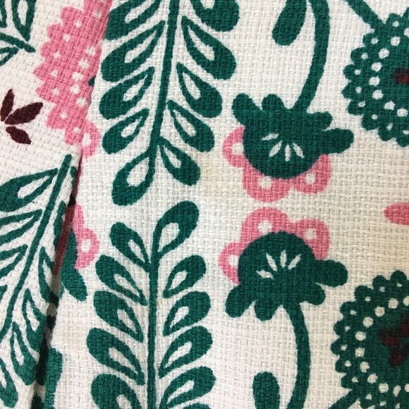 New Boden Women's Tatiana Textured Dress IvoryTrellis Tile Size 4 Petite V Neck - Picture 7 of 14